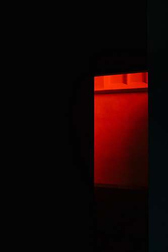 indoors  red